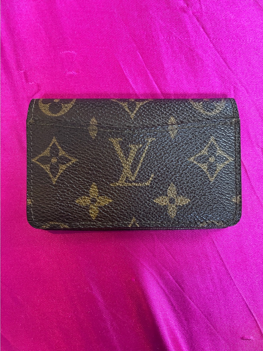 LOUIS VUITTON MONOGRAM CARD HOLDER *FAIR CONDITION* - Picture 2 of 11